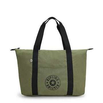 Kipling Art Medium Lite Tote Bags Strong Moss | CA 1770CT